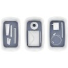 LEITZ Aufbewahrungsbox MyBox WOW, Klein, A5, mit Deckel, ABS, weiß grau
