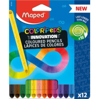 Maped Farbstiftetui Color Peps Infinity 12 Stück...