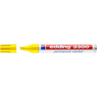 EDDING Permanentmarker 3300, Keilspitze, nachfüllbar, 1-5mm, gelb