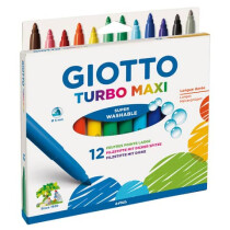 Giotto Faserschreiberetui Turbo Maxi, 10 Stück