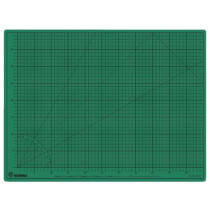 ECOBRA Schneidunterlage, 2,5 mm, einseitig bedruckt, grün schwarz, 60 x 45 cm, 5-lagig