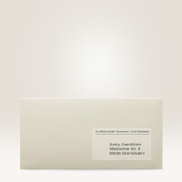 AVERY Zweckform Transparente Adress-Etiketten, 63,5 x 38,1mm
