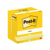 POST-IT Haftnotiz Notes, 127 x 76 mm, 70 g m² gelb,...