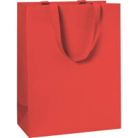 STEWO Geschenktragtasche One Colour, 30x23x13cm, rot