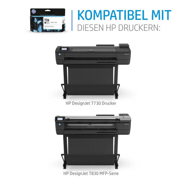 HP Inkjetpatrone Nr.728 yellow F9K15A