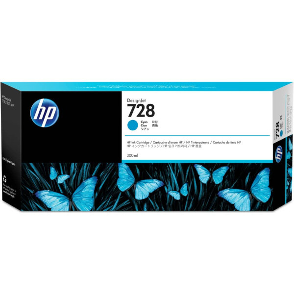 HP Inkjetpatrone Nr.728 cyan F9K17A