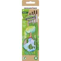 EBERHARD FABER Synthetikhaarpinsel-Set GREEN WINTER