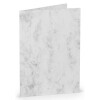 COLORETTI Briefkarte Coloretti, A6 HD, 225g m², 5 Stück, grau marmora