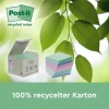 POST-IT Haftnotizblock Recycled 4x70BL farbig