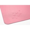 sigel Schreibunterlage einrollbar Lederimitat, 80x30cm, rosa silber
