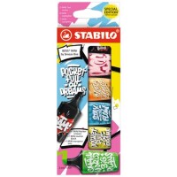 STABILO Textmarker BOSS MINI by Snooze One, 6 Stück,...