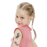 ZDesign KIDS Kinder-Tattoos "Meerjungfrau", bunt