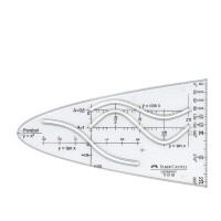 FABER-CASTELL Einheitsparabel, transparent, Kunststoff