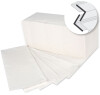 HYGOCLEAN Handtuchpapier, 250 x 210 mm, V- ZZ-Falz, weiß