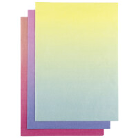 folia Seidenpapier, 500 x 700 mm, 20 g qm, Regenbogenverlauf