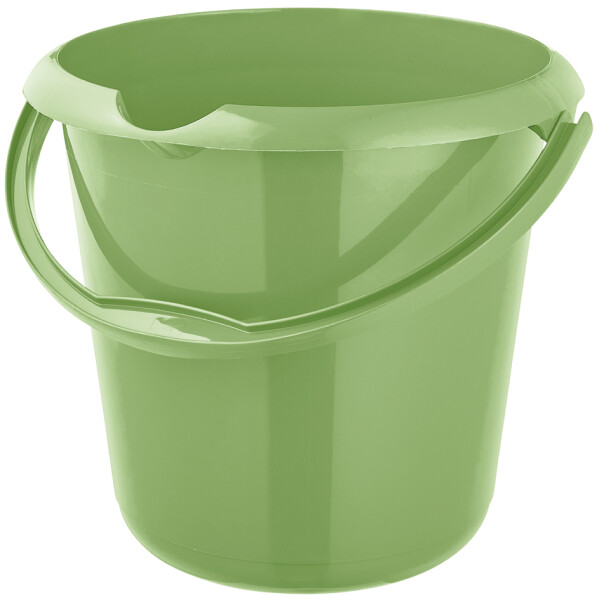 keeeper Putzeimer "mika eco", rund, 10 Liter, grass green