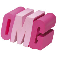 WESTCOTT Kundstoff-Radierer OMG, pink