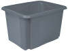 keeeper Aufbewahrungsbox "emil eco", 30 Liter, stone grey