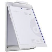 WESTCOTT Formularhalter-Box aus Aluminium, DIN A4