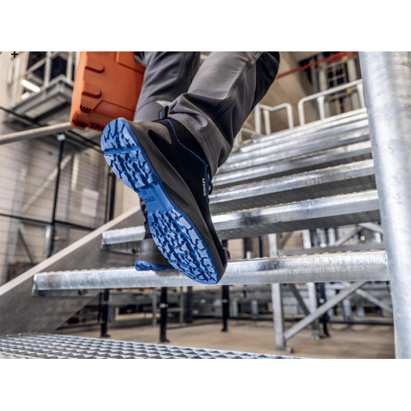 uvex 1 x-craft Schnürstiefel S2, schwarz blau, Größe 44