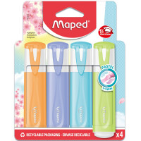 Maped Textmarker FLUOPEPS PASTEL, 10er Blister