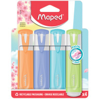 Maped Textmarker FLUOPEPS PASTEL, 10er Blister