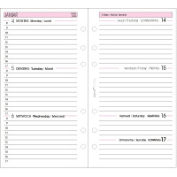 bind Ersatzkalender 2027 für Terminplaner A6, Modell...