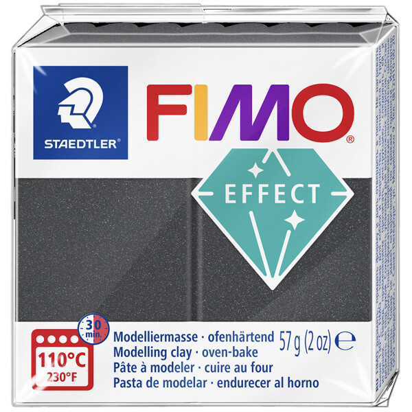 FIMO EFFECT Modelliermasse, blau-metallic, 57 g