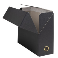 EXACOMPTA Archivbox Office by Me, DIN A4+, schwarz