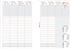 bind Ersatzkalender 2025 für Terminplaner A5 Modell 15501