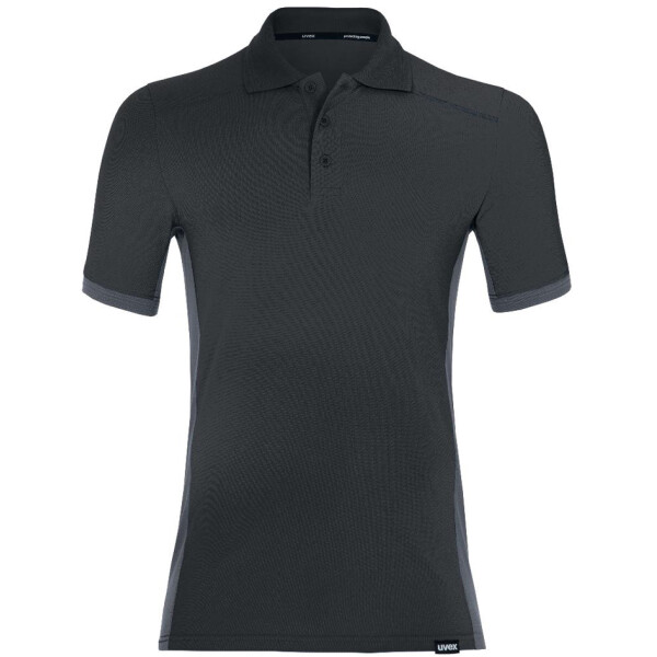 uvex Herren-Poloshirt suXXeed industry, graphit, M