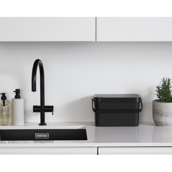 smartstore Bio-Abfallbeh&auml;lter "Collect Biowaste", 5 L, wei&szlig;