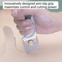 NT Cutter KT-2000GP, Aluminiumgehäuse, silber schwarz