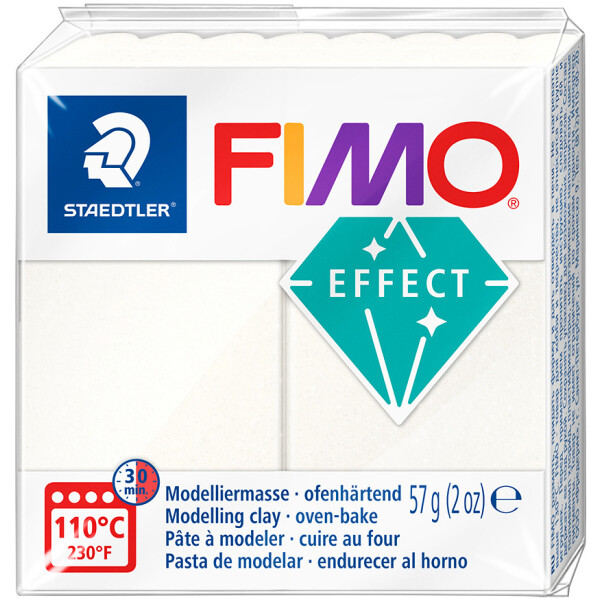 FIMO EFFECT Modelliermasse, grün-metallic, 57 g