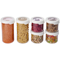 smartstore Trockenvorratsdose "Vision", rund, 0,75 L, weiß