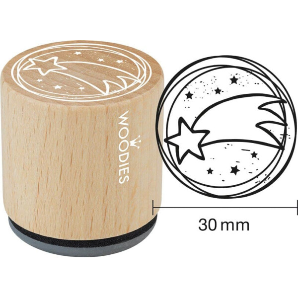 COLOP Motiv-Stempel Woodies "4 Kerzen"