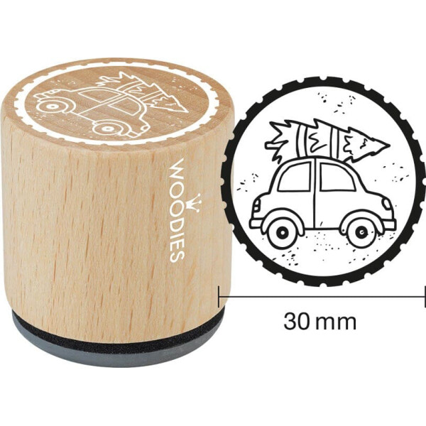 COLOP Motiv-Stempel Woodies "4 Kerzen"