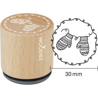 COLOP Motiv-Stempel Woodies "Weihnachtskugeln"