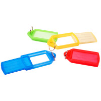 pavo Schlüsselanhänger, mit Ring, farbig sortiert