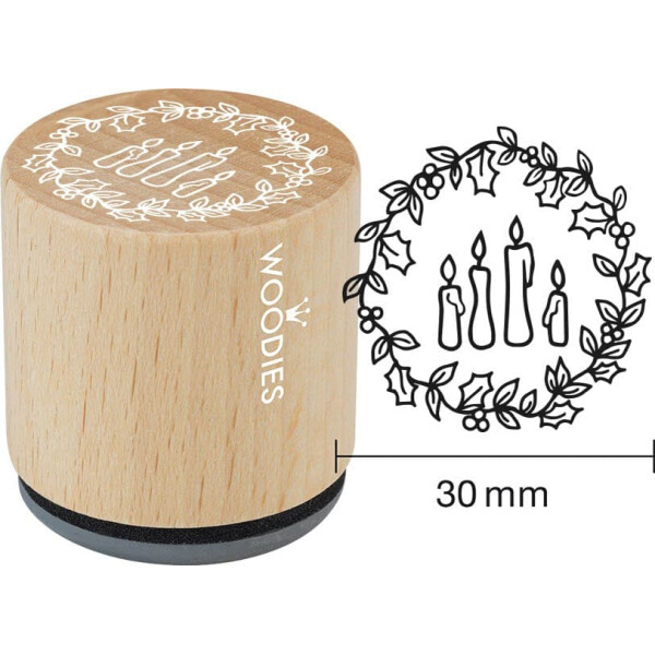 COLOP Motiv-Stempel Woodies "Weihnachtsstern"