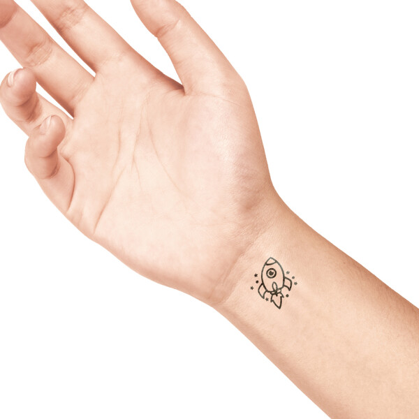COLOP Tattoo-Stempel LaDot kids stone "Totenkopf", klein