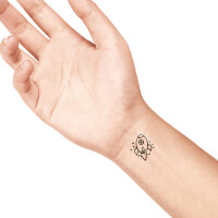 COLOP Tattoo-Stempel LaDot kids stone "Totenkopf", klein
