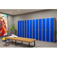 phoenix Spind PL1130, 1 Tür, Elektronikschloss, grau...