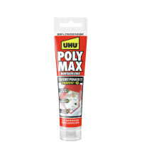 UHU Montagekleber POLYMAX SOFORT POWER ENDFEST TRANSPARENT
