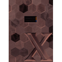 HERMA Heftschoner X, aus Karton, DIN A4, rosa