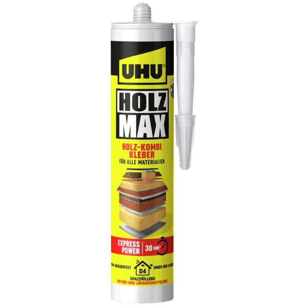 UHU Holzkonstruktions-Klebstoff HOLZ MAX EXPRESS POWER, 100g
