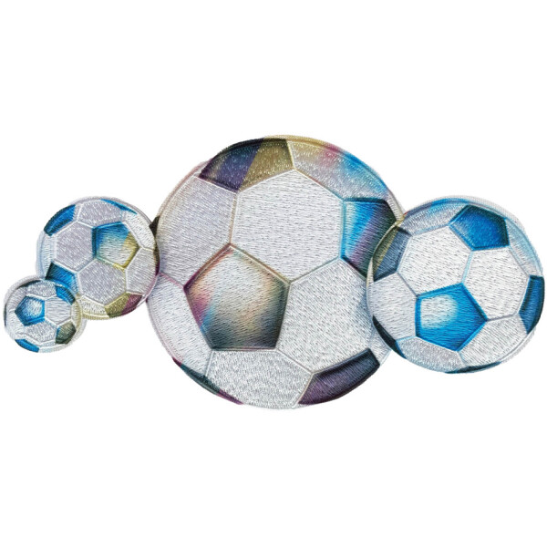 ROTH B&uuml;gelbild f&uuml;r DIY-Stoffschult&uuml;te, Fu&szlig;ball