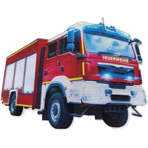 ROTH B&uuml;gelbild f&uuml;r DIY-Stoffschult&uuml;te, Feuerwehr
