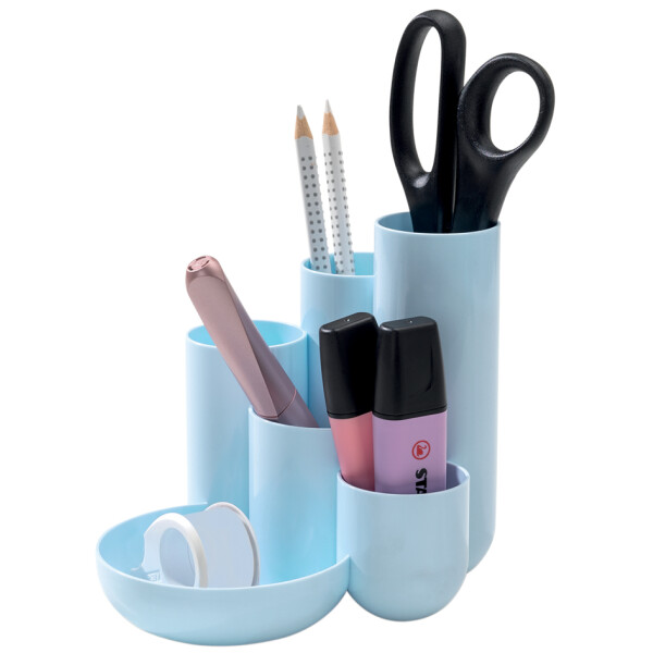 HAN Multiköcher CAMPUS, 6 Fächer, Polystyrol, pastellblau