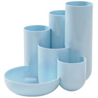 HAN Multiköcher CAMPUS, 6 Fächer, Polystyrol, pastellblau